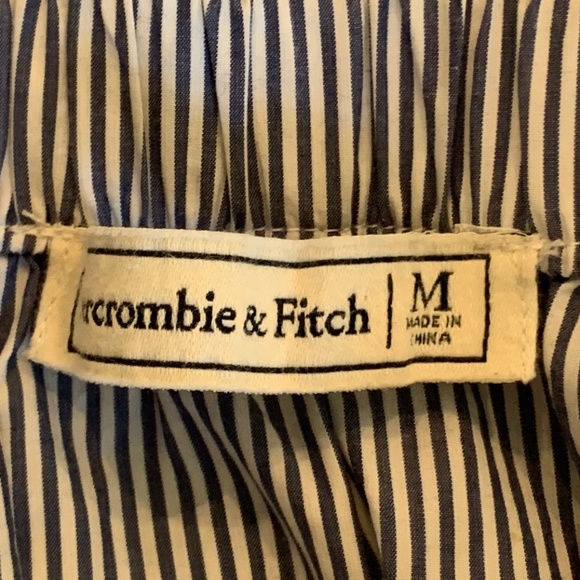 A&F Off-The-Shoulder Striped Top - Picture 5 of 6